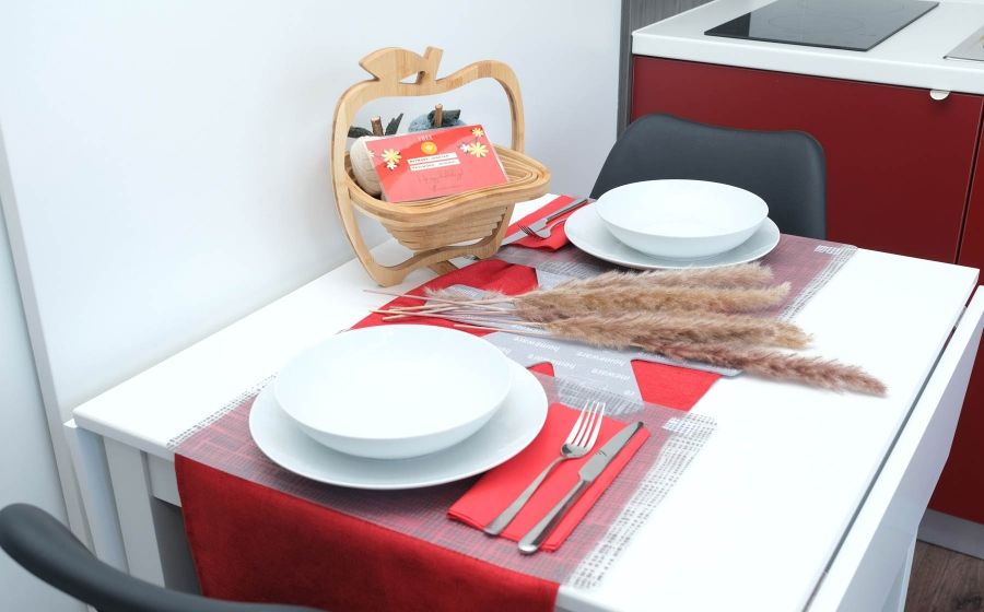 Kuhinja v mobilni hiški